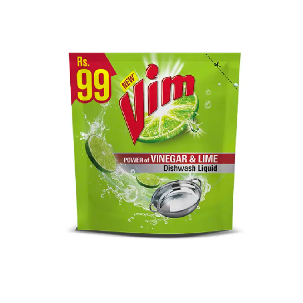 VIM LIQUID LIME NATURALURAL GEL REFILL 170ML Default Title - MamasJan Grocery Nonfood