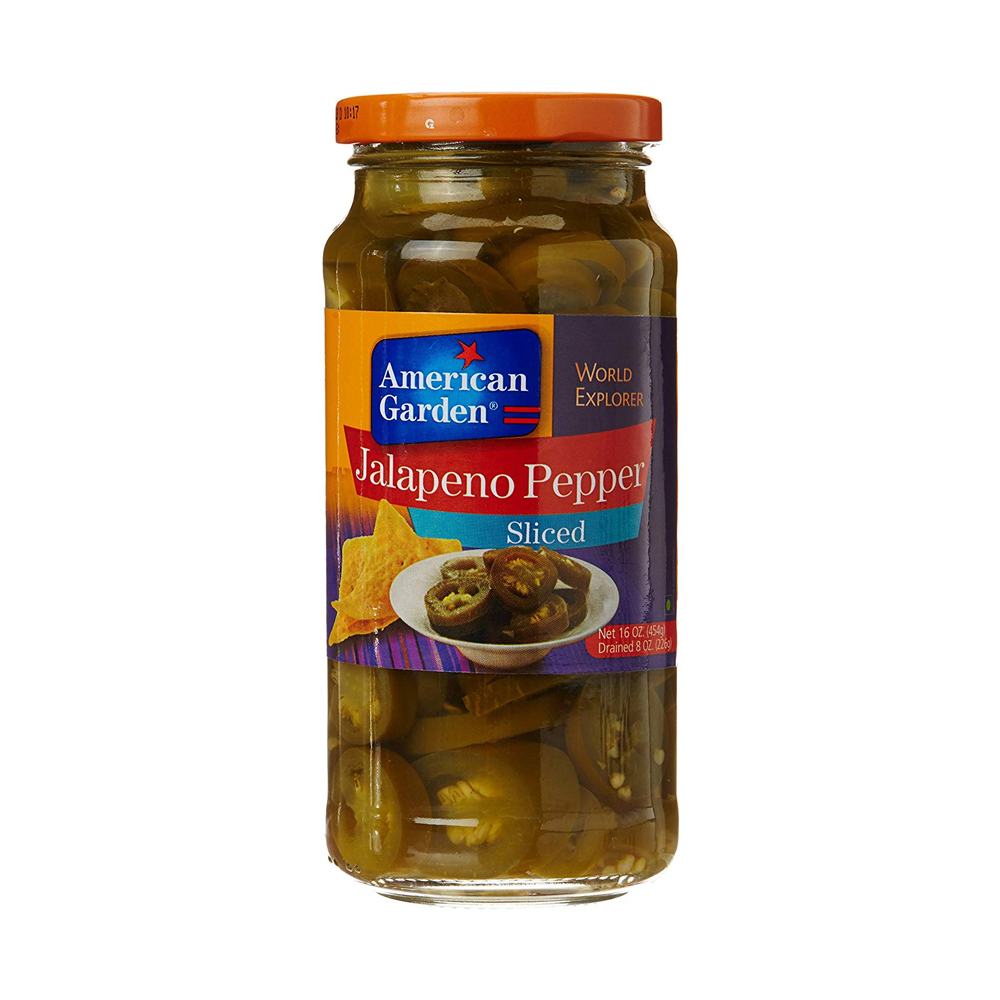 AMERICAN GARDEN JALAPENO PEPPERS SLICED 454 GM Default Title - MamasJan Grocery