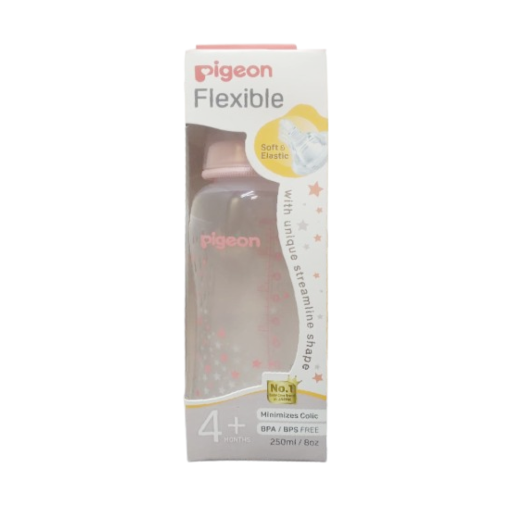 PIGEON BABY FEEDING BOTTLE 250 ML 4+ MONTHS 78285 Default Title - MamasJan Grocery Nonfood