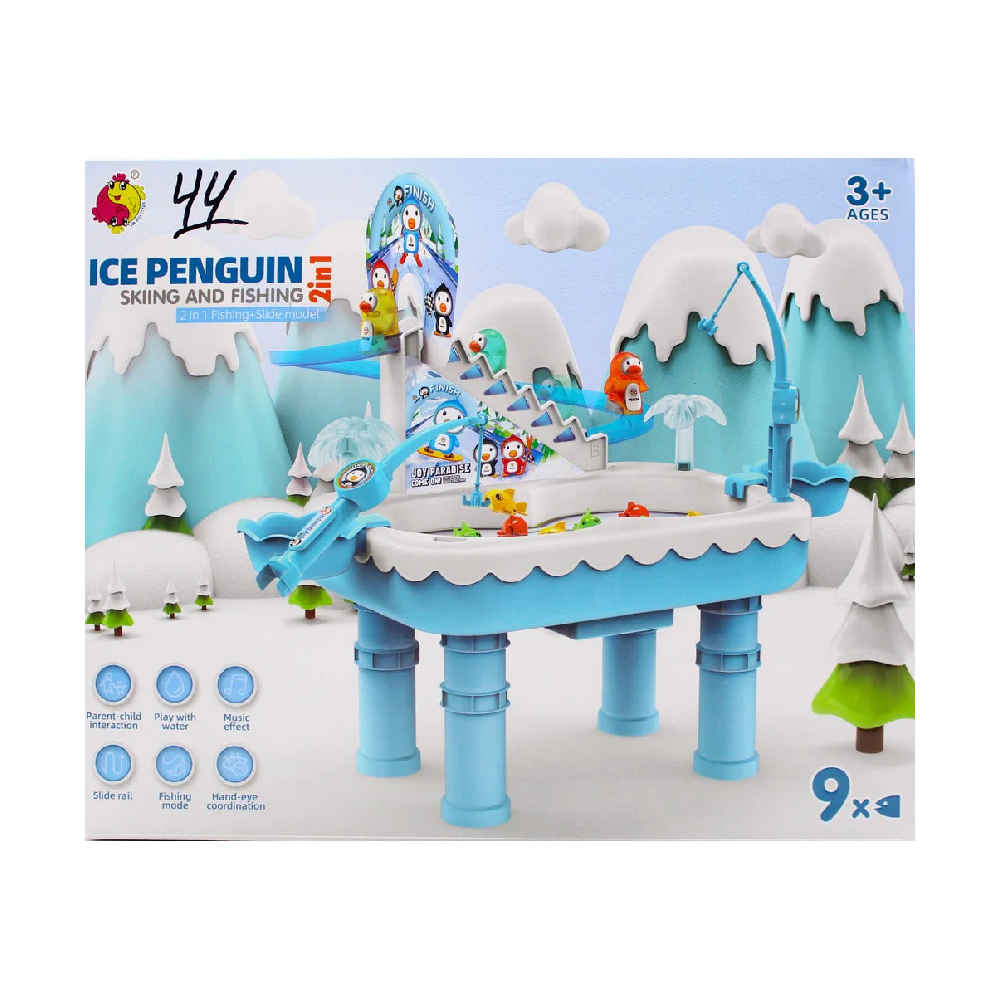 7730B MUSICAL PENGUIN FISHING GAME Default Title - MamasJan Toys