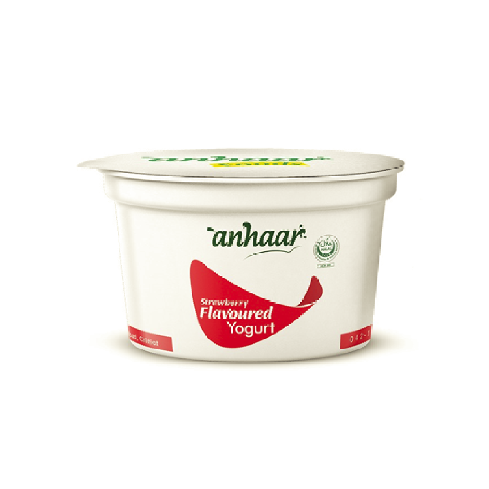 ANHAAR STRAWBERRY YOGURT 80GM Default Title - MamasJan Grocery