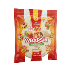 WRAPSTER FLOUR TORTILLAS BIG Default Title - MamasJan Grocery Food