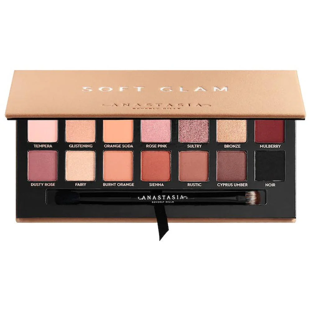 ANASTASIA SOFT GLOW EYE GLAM EYE SHADOW PALETTE PC Default Title - MamasJan Makeup
