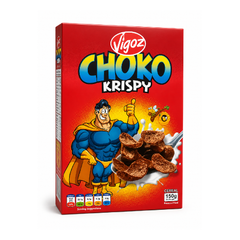 VIGOZ CHUCKLING CHOKO KRISPY WHOLE GRAIN 150 GM Default Title - MamasJan Grocery