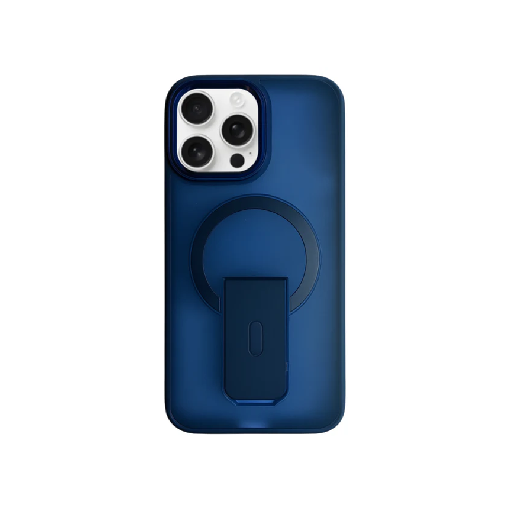 iPhone 16 Pro Max Matte Stand Case Black - MamasJan Cases & Covers