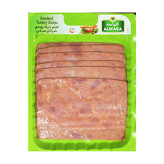 ALMASA SMOKED TURKEY STRIPS 200G Default Title - MamasJan GroceryFoods