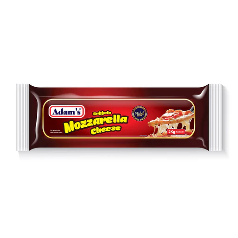 ADAMS MOZRAELLA CHEESE PC 2 KG Default Title - MamasJan Grocery