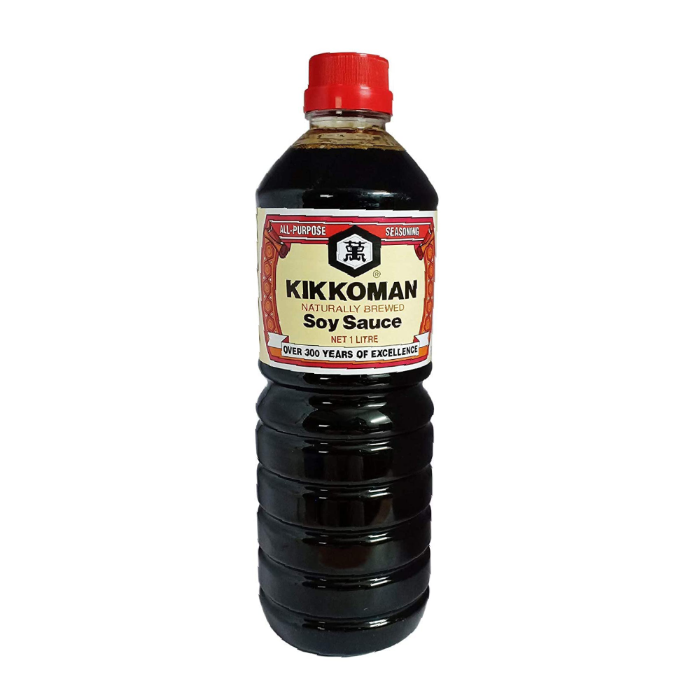 KIKKOMAN SOY SAUCE 1 LTR Default Title - MamasJan Grocery