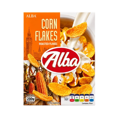 ALBA CEREAL CORN FLAKES ORIGINAL 250 GM Default Title - MamasJan Grocery