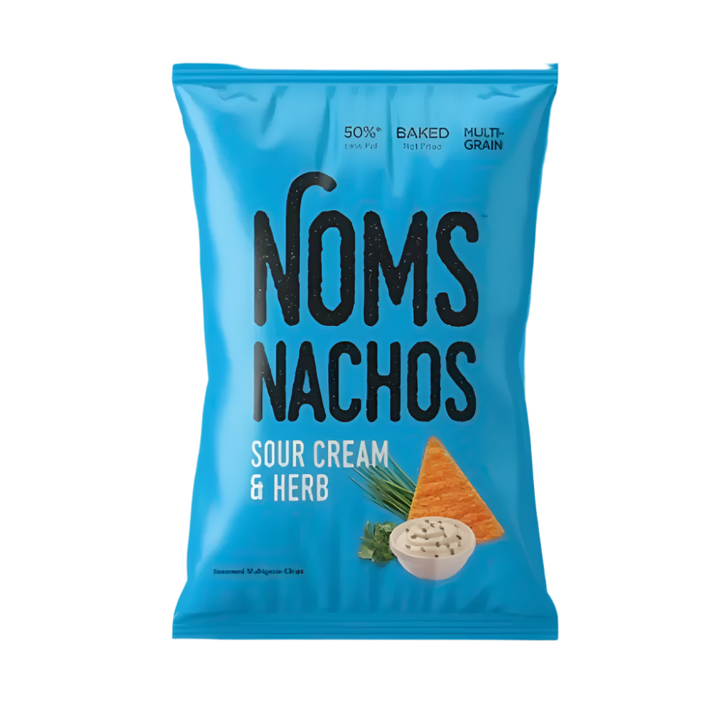 NOMS SOUR CREAM & HERB CHIPS 32 GM Default Title - MamasJan Grocery