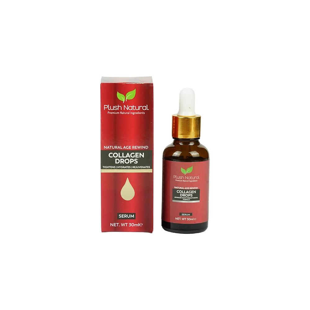 PLUSH NATURAL COLLAGEN DROPS Default Title - MamasJan Makeup