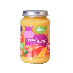 DEVA BABY FOOD PEACH & MANGO 7+MONTHS 200 GM Default Title - MamasJan GroceryFoods