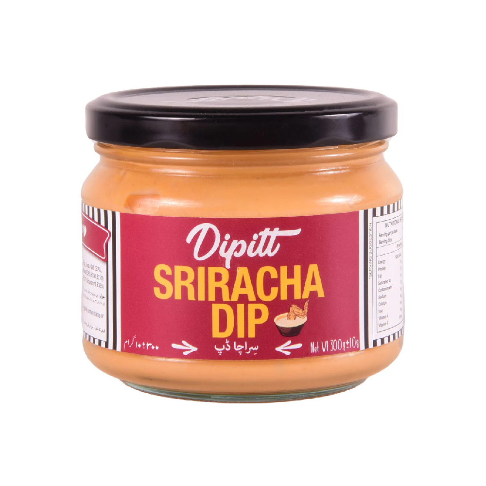 DIPITT SRIRACHA MAYO DIP SAUCE 300 GM Default Title - MamasJan Grocery