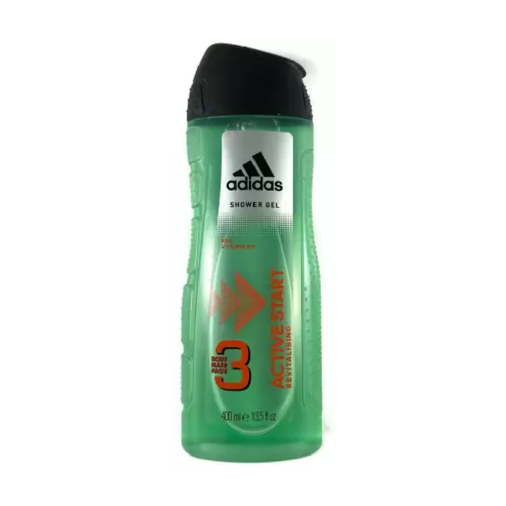 ADIDAS SHOWER GEL ACTIVE START REVITALISING 3IN1 400 ML Default Title - MamasJan Grocery Nonfood