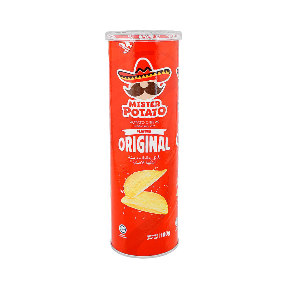 MISTER POTATO CHIPS ORIGINAL 100 GM Default Title - MamasJan GroceryFoods