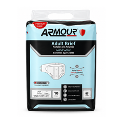 ARMOUR ADULT DIAPER LARGE 10 PCS Default Title - MamasJan Baby Maternity Care