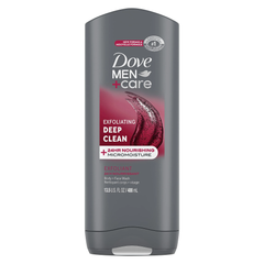 DOVE MEN CARE BODY AND FACE WASH DEEP CLEAN 400 ML Default Title - MamasJan Grocery Nonfood