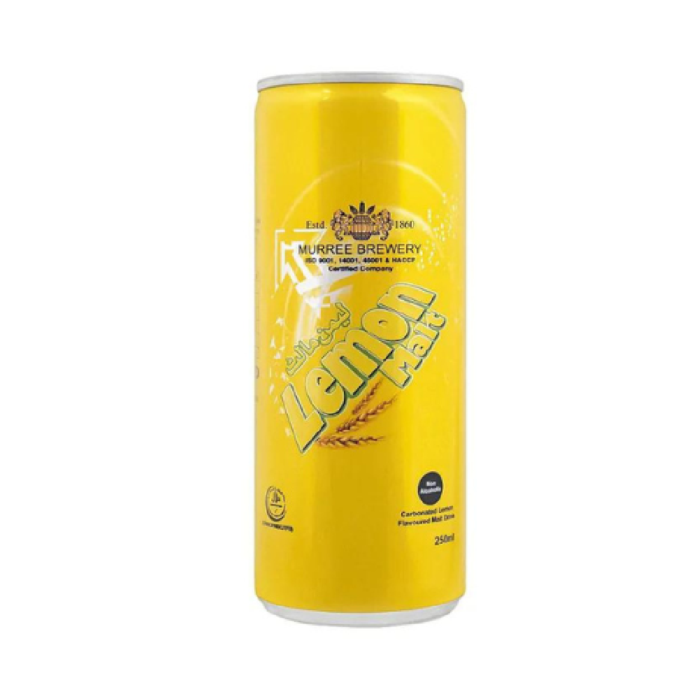 MURREE BREWERY DRINK LEMON MALT CAN 250 ML Default Title - MamasJan Grocery