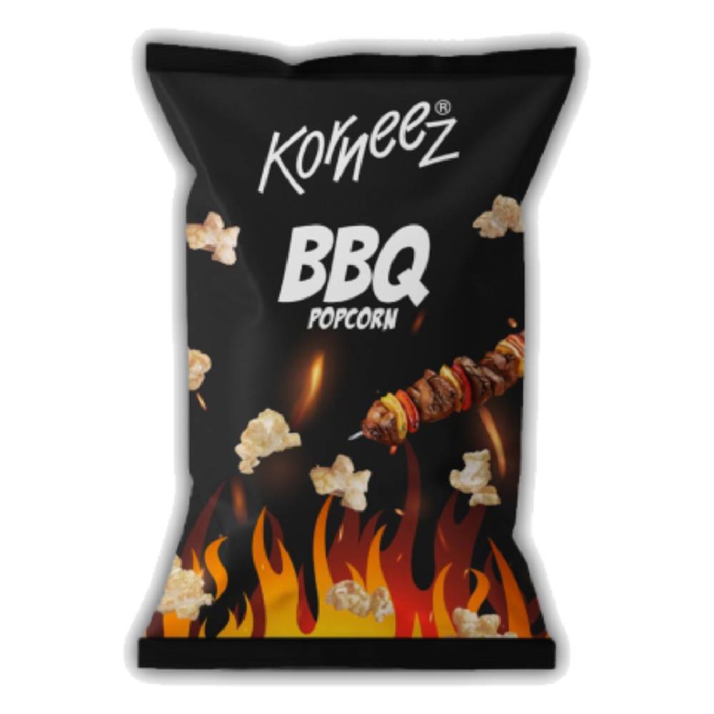 KORNEEZ BBQ POPCORN 50GM Default Title - MamasJan Grocery