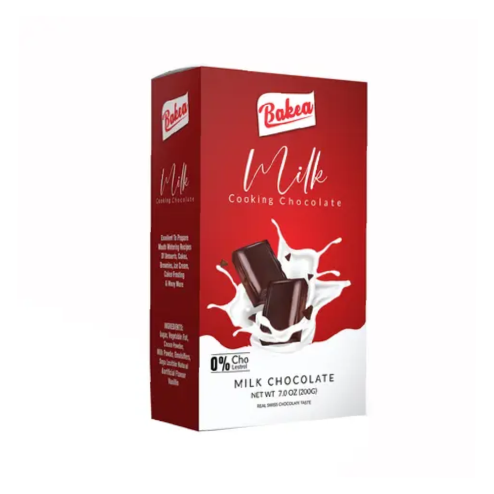 BAKEA COOKING CHOCOLATE MILK 200GM Default Title - MamasJan Grocery