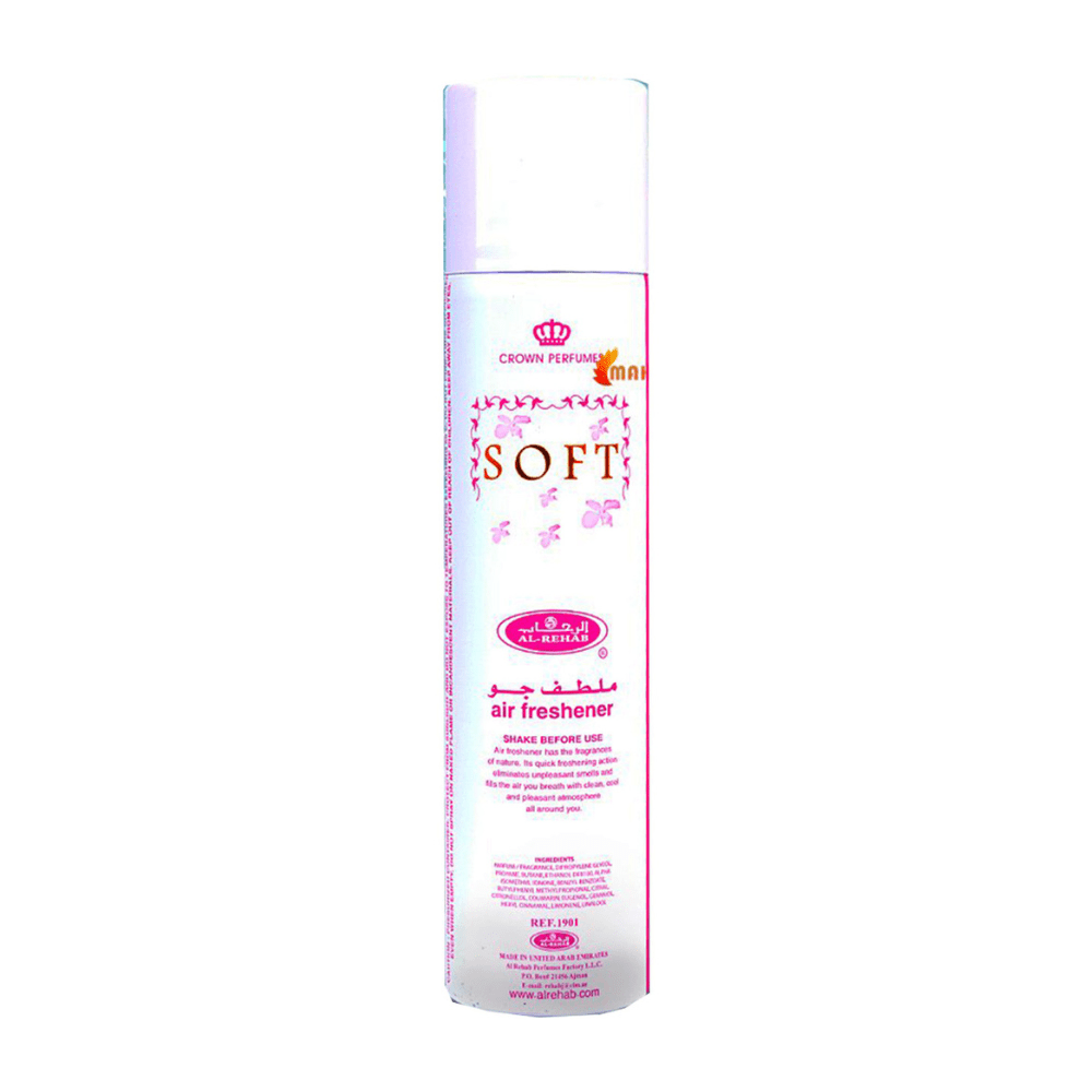 AL-REHAB AIR FRESHENER SOFT 300 ML Default Title - MamasJan Grocery Nonfood