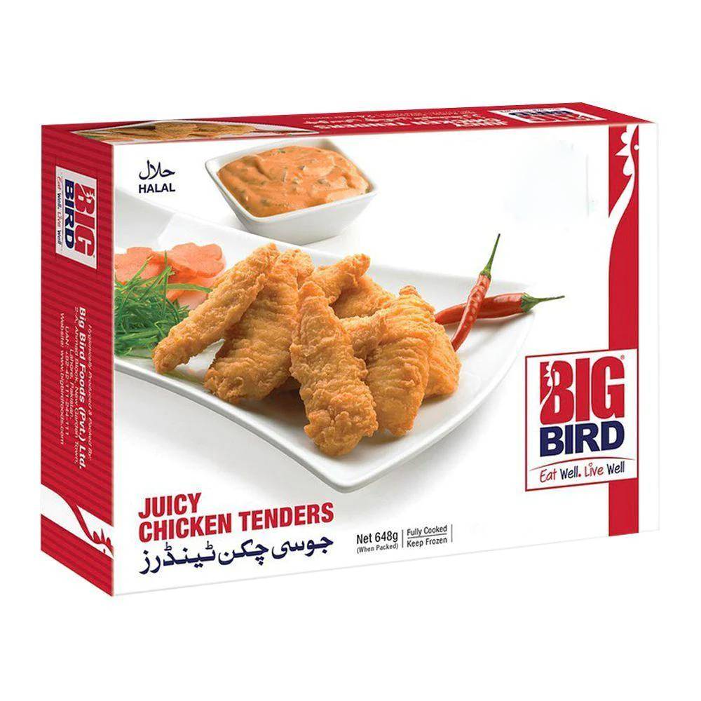 BIG BIRD JUICY CHICKEN TENDERS 648 GM Default Title - MamasJan Grocery