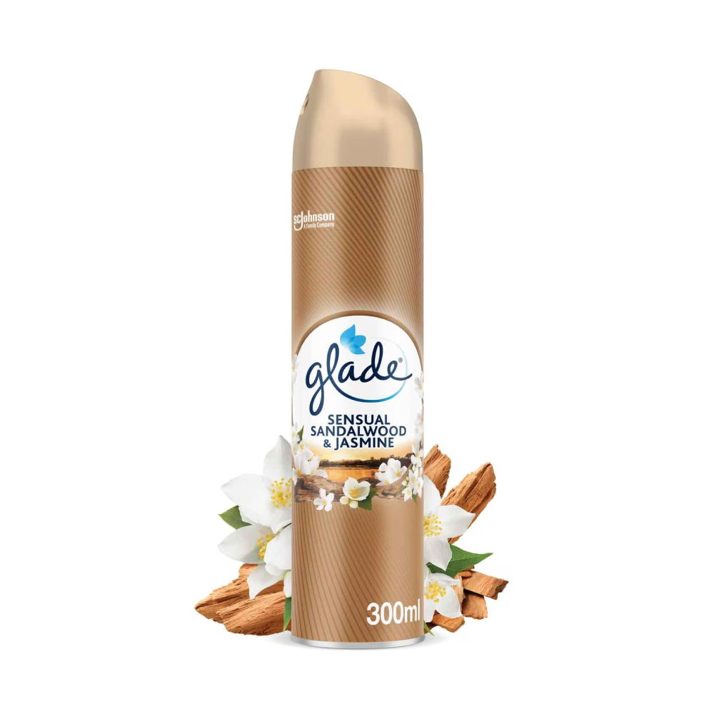 GLADE AIR FRESHNER SENSUAL SANDALWOOD & JASMINE 300 ML Default Title - MamasJan Grocery Nonfood