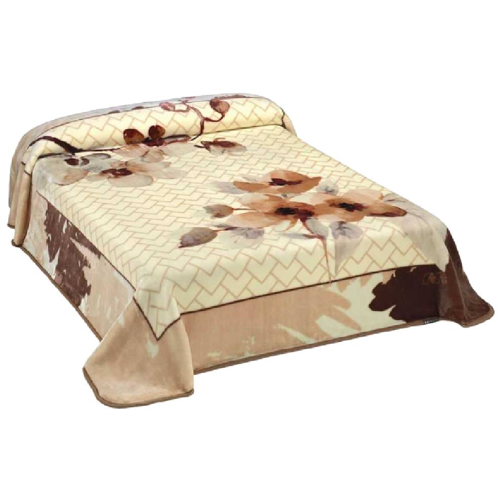 MORA BLANKET GOLD J53 BEIGE 220X240 Default Title - MamasJan Household