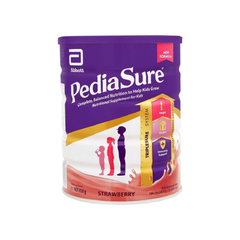 PEDIASURE NUTRITIONAL SUPPLEMENT POWDER STRAWBERRY TIN 850 GM Default Title - MamasJan Grocery