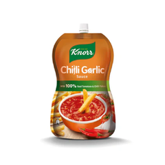 KNORR CHILLI GARLIC SAUCE POUCH 400 GM Default Title - MamasJan Grocery
