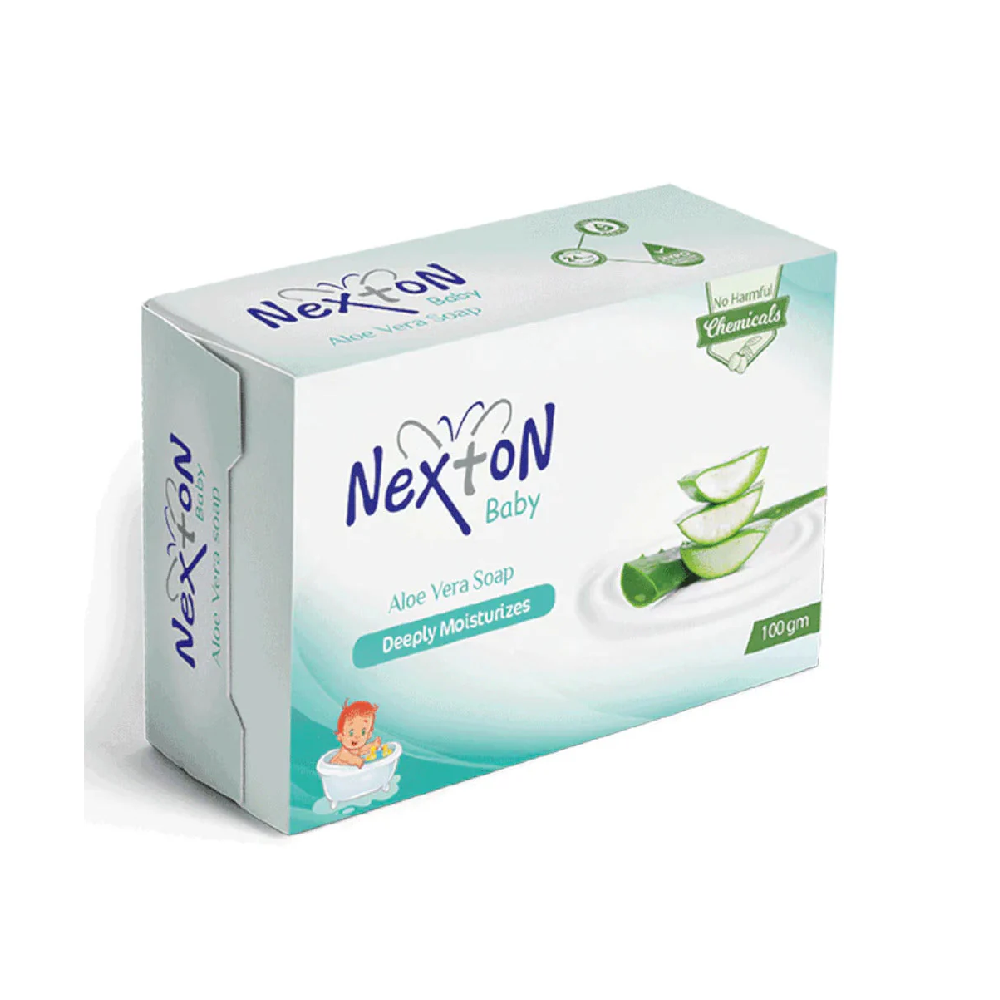 NEXTON BABY SOAP (ALOVERA) 100 GM Default Title - MamasJan Grocery Nonfood