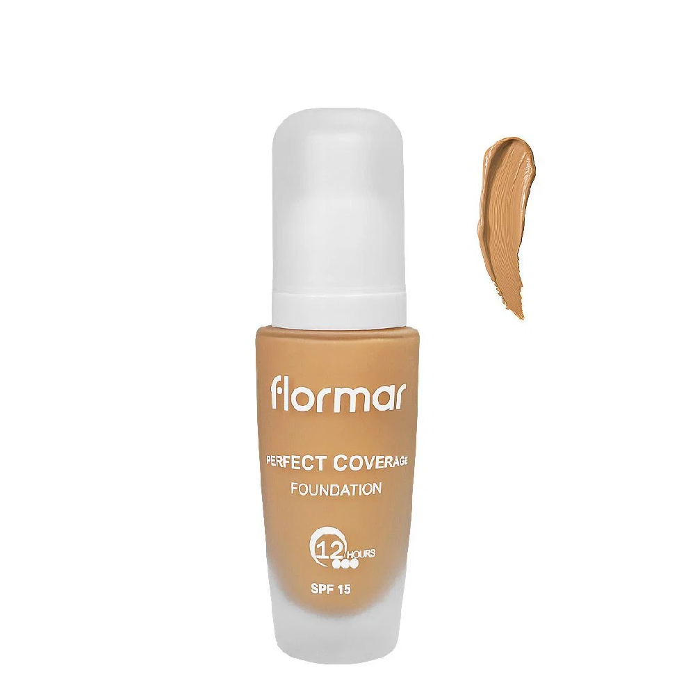 FLORMAR PERFECT COVER FOUNDATION 30ML 121 - MamasJan Makeup