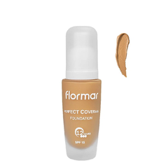 FLORMAR PERFECT COVER FOUNDATION 30ML 121 - MamasJan Makeup