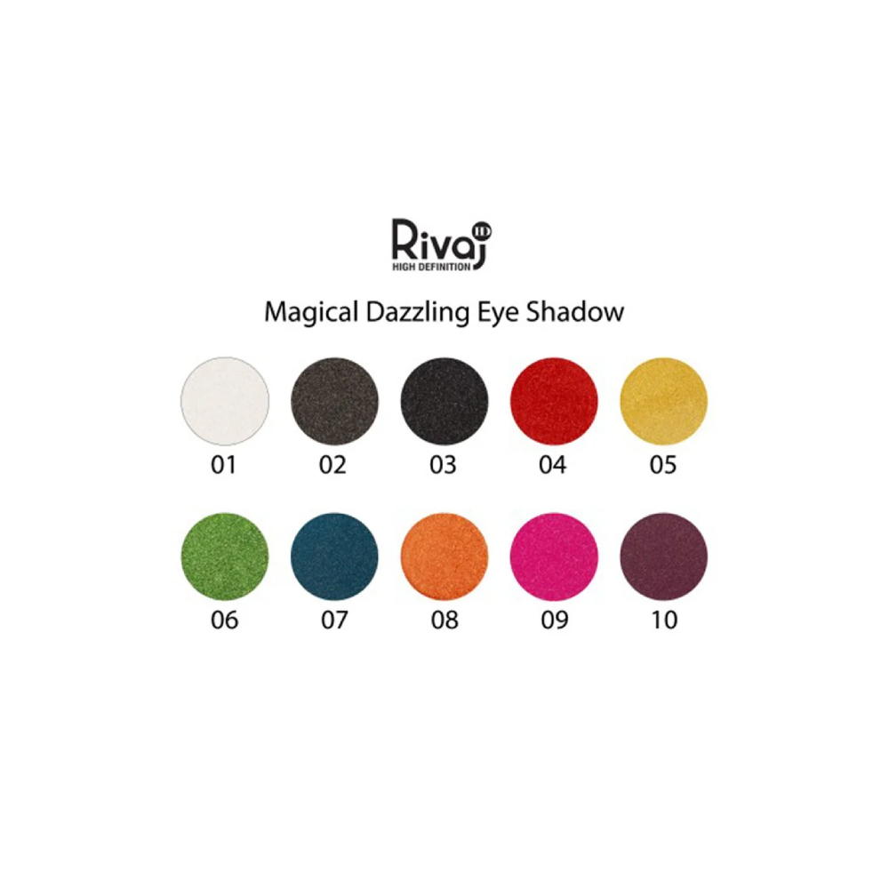 RIVAJ HD MAGICAL DAZZLING EYE SHADOW 3G 4 - MamasJan Makeup