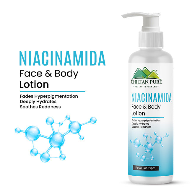 Niacinamide Face & Body Lotion - Brighten, Hydrate & Strengthen Skin