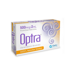 Optra Nebuliser Solution 500mcg/2ml (1 Box = 10 Vials)