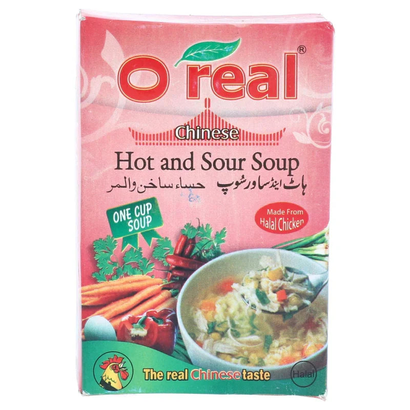 OREAL CHINESE HOT AND SOUR SOUP 45GM Default Title - MamasJan Grocery