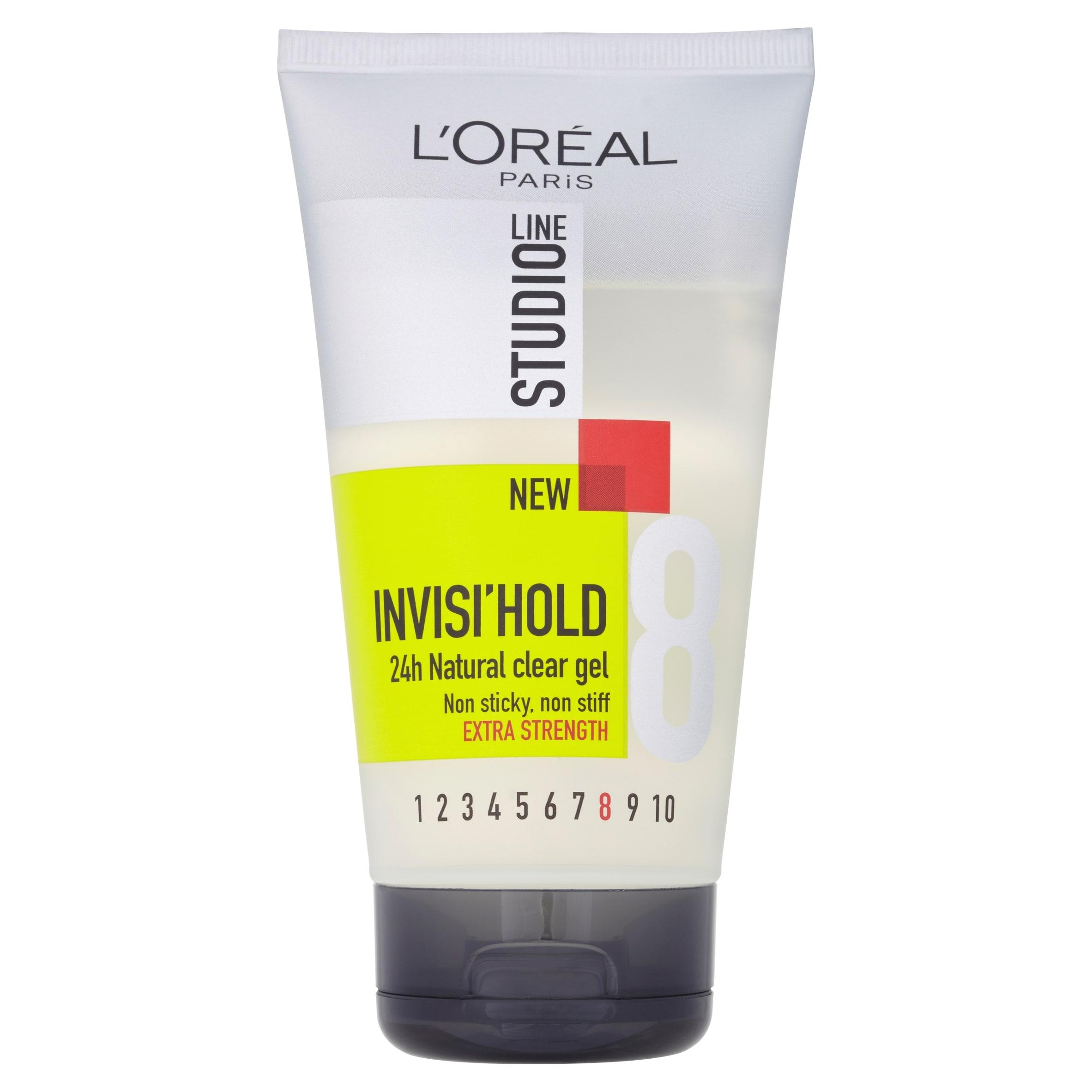 Loreal Studio Line Hair Gel Invisi Hold 8 Extra Strength 150Ml