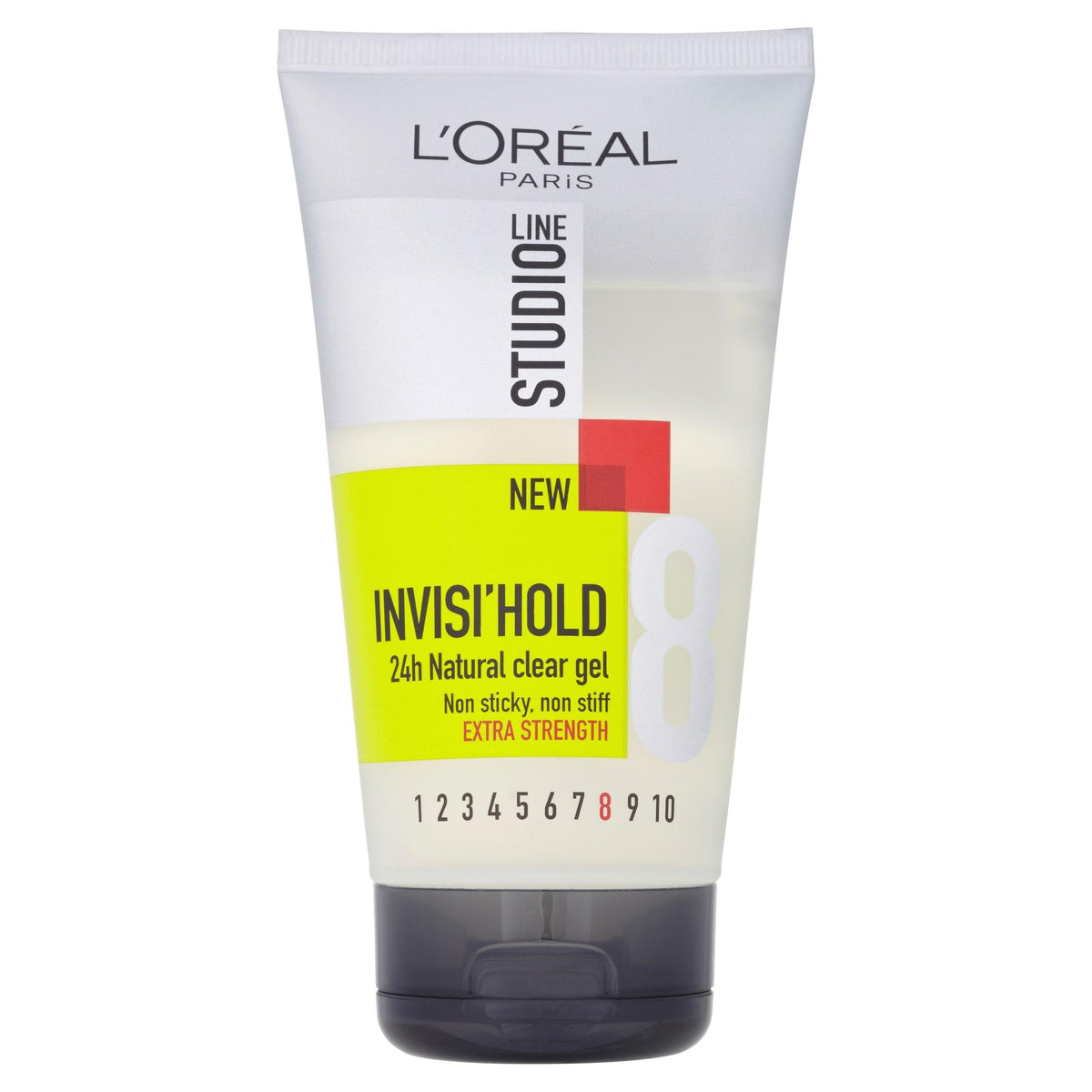 Loreal Studio Line Hair Gel Invisi Hold 8 Extra Strength 150Ml