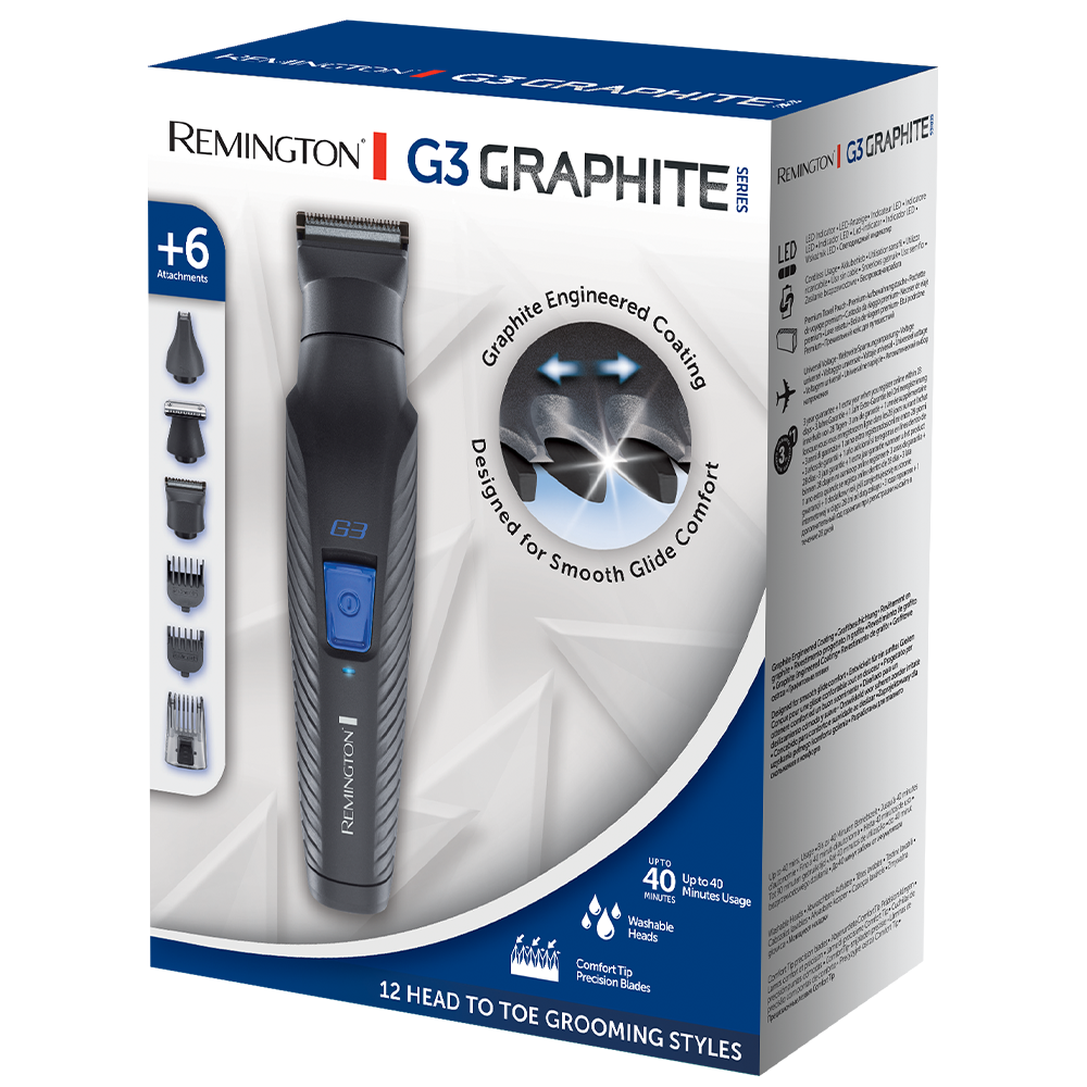 Remington G3 Graphite Series Multi Grooming Kit Pg3000