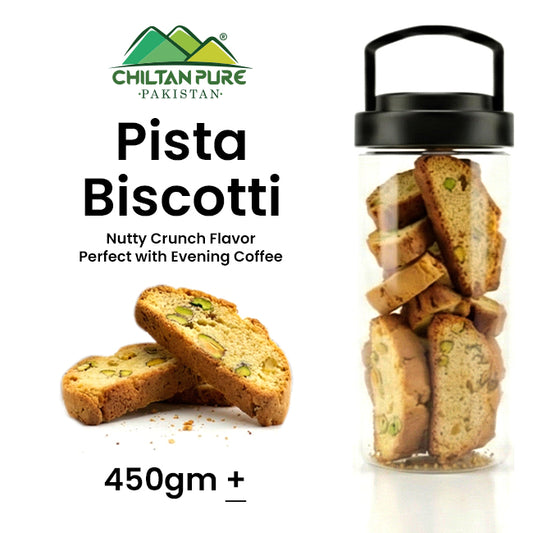 Pista Biscotti Cookies / Made With Organic Desi Butter, Bakery Biscuit