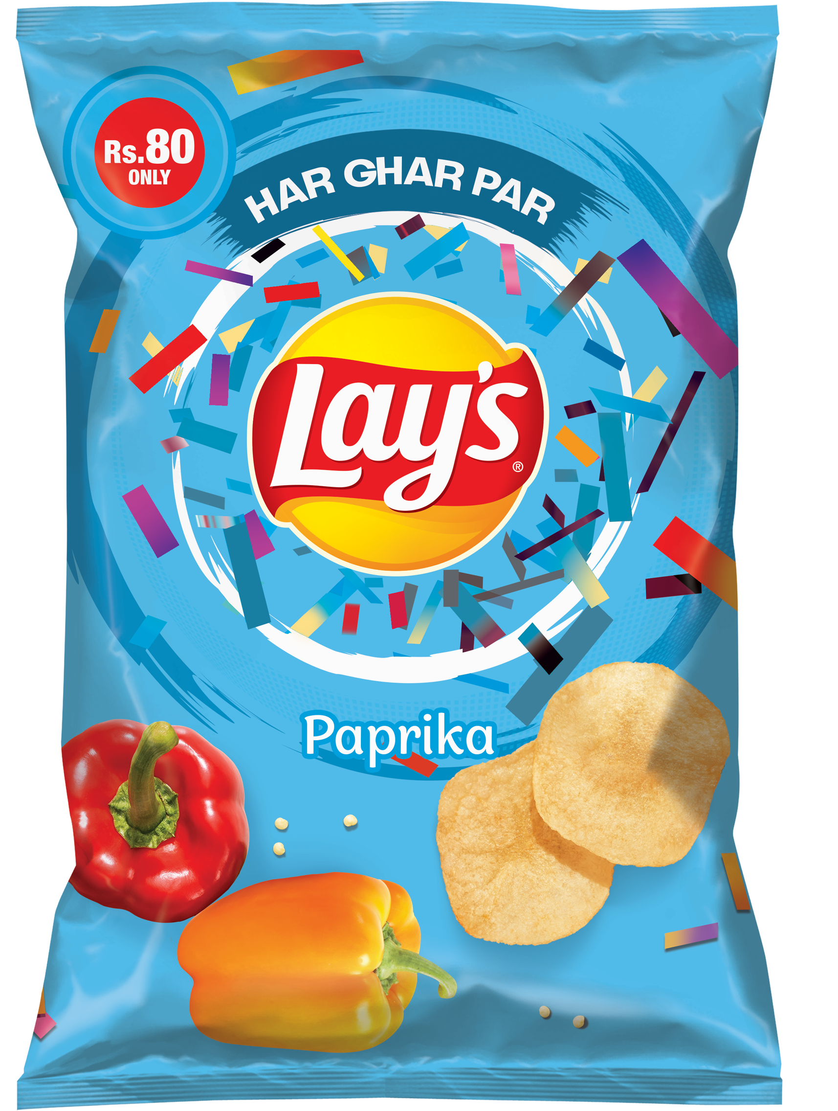 LAYS CHIPS PAPRIKA 61 GM Default Title - MamasJan Grocery
