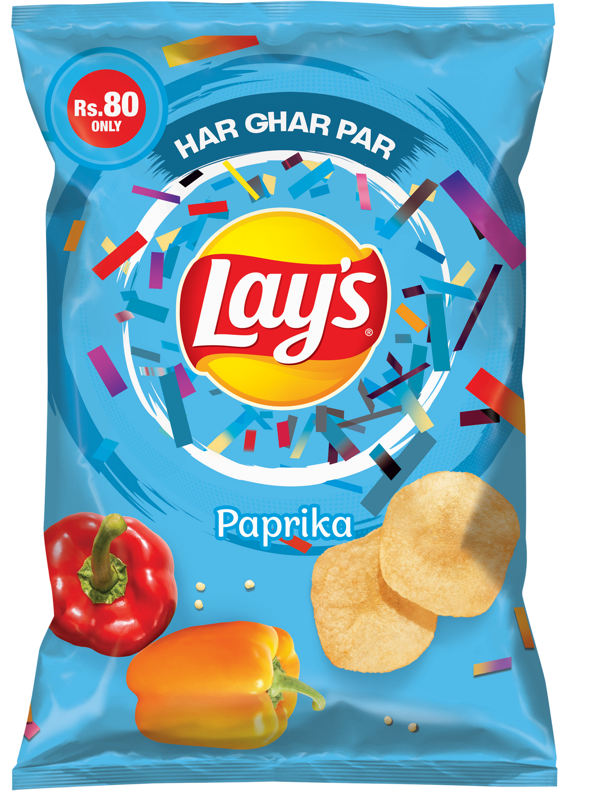 LAYS CHIPS PAPRIKA 61 GM Default Title - MamasJan Grocery