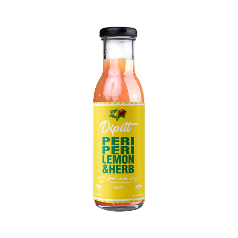 DIPITT PERI PERI LEMON AND HERB SAUCE 290 GMS Default Title - MamasJan Grocery