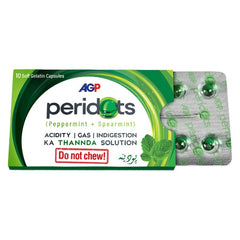 Peridots Gelatin Capsules  (1 Strip = 10 Capsules)