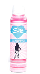 SHE DEODORANT IS PRETTY 150 ML Default Title - MamasJan Grocery Nonfood