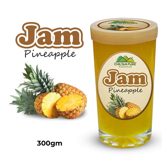 Pineapple Jam - Sweet, tangy, and irresistibly delicious A tropical delight for the perfect sunny breakfast