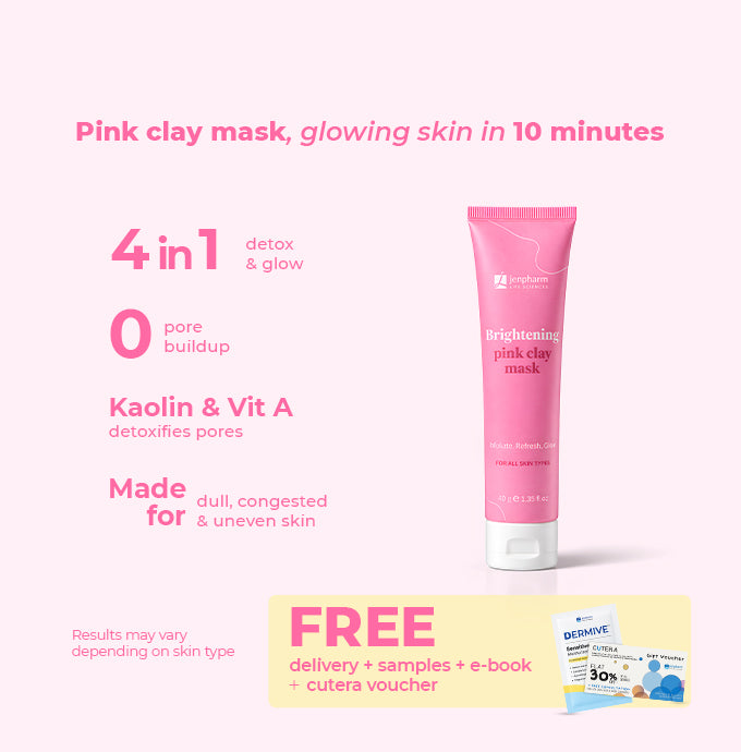 Brightening Pink Clay Mask