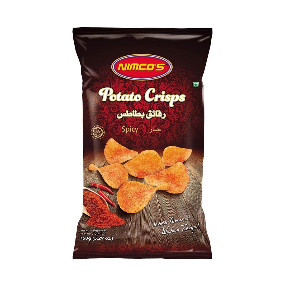 NIMCOS POTATO CRISPS 150 GM Default Title - MamasJan Grocery