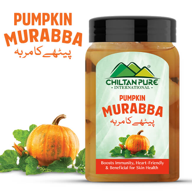 Pumpkin Murabba - Made with Ripe Pumpkins, Boosts Immunity, Heart-Friendly, Beneficial for Skin Health & Eyesight!